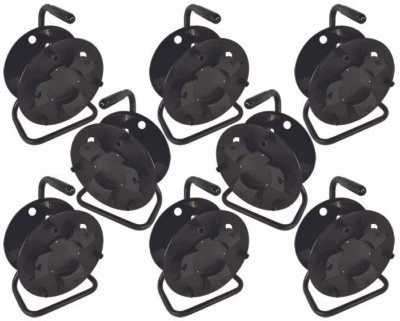 COBRA Empty Cable Reel Box of 8 with Metal Frame Suitable for a Wide Range of Cables