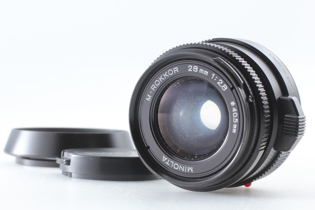 ★ ライツ MINOLTA M-ROKKOR 28mm F2.8 CL CLE用 Excellent] Minolta M-Rokkor 28mm F2.8 Lens for CL CLE Leica M