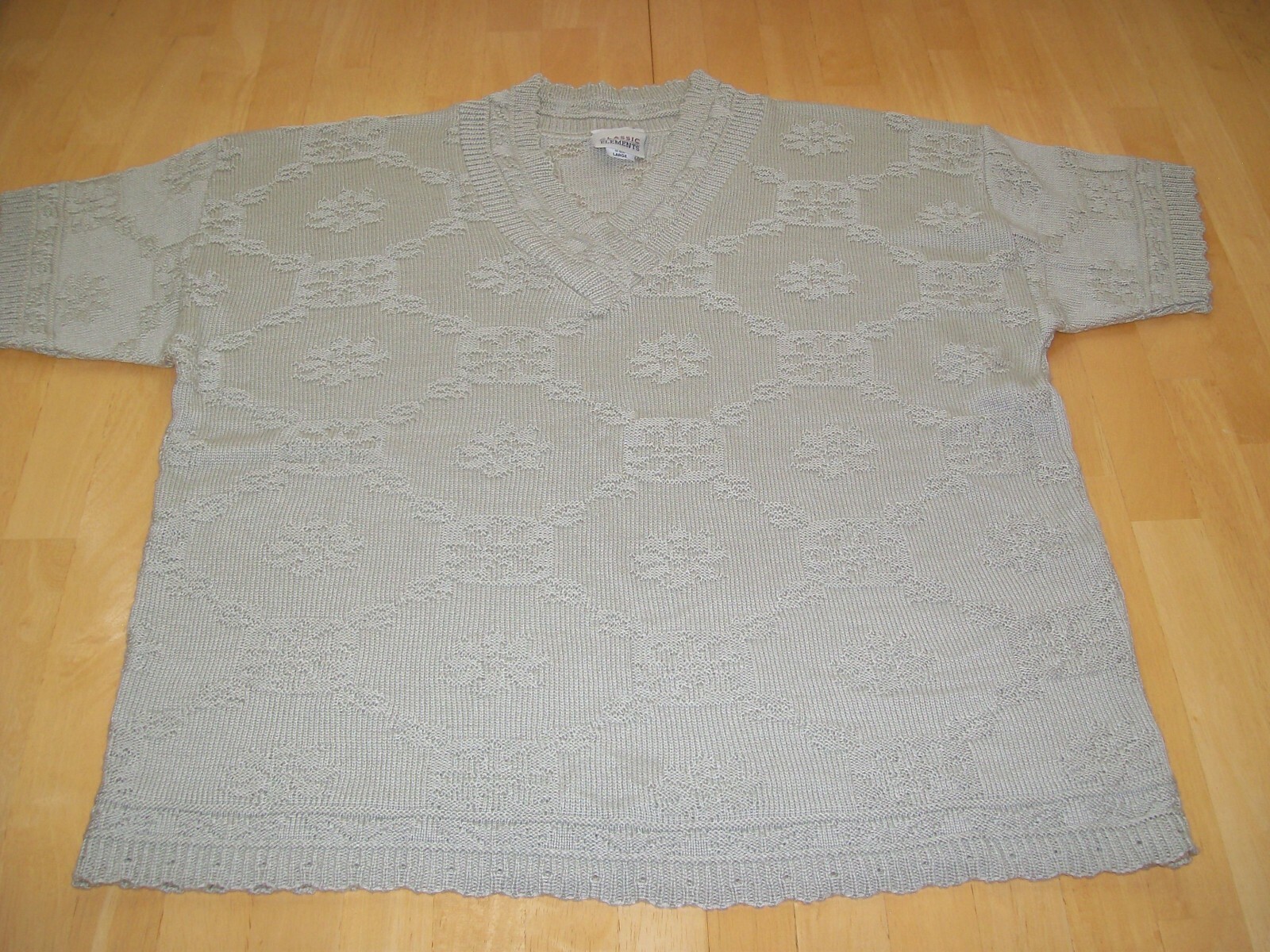True Vintage 1990's Classic Elements Textured Swe… - image 2