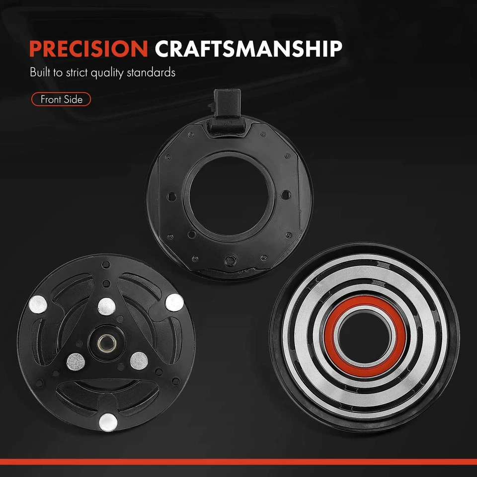 Kit de embrague compresor de aire acondicionado con 4 ranuras para Toyota Echo 2000 2001 2002 2003-2005 Foto 4 de 4