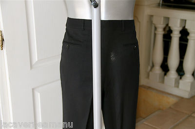 Pantalon Costume Hugo Boss En Laine Gris - Taille 46, Très Bon état Occasion