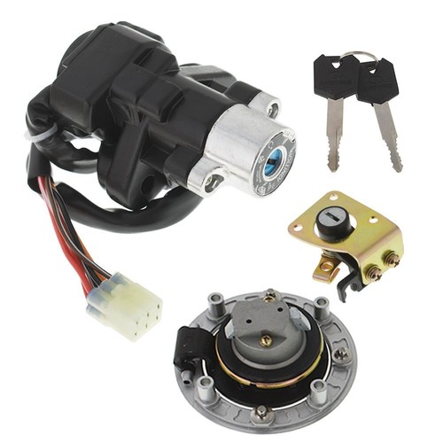 For Suzuki Katana 600 Katana 750 Ignition Switch Gas Cap Cover Seat Lock Key - Picture 2 of 10