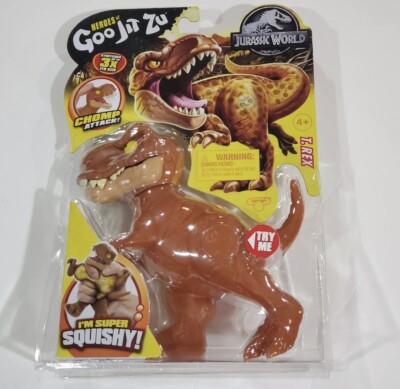NEW Heroes Of Goo Jit Zu Jurassic World Chomp Attack T- REX Moose Toys