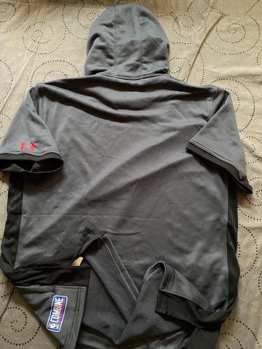 UNDER ARMOUR COMBINE HOUSTON ROCKETS COLDGEAR S/S HOODIE SIZE XL MEN NWT $69.99 - Picture 4 of 4