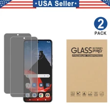 2PK Privacy Tempered Glass Protector For Lenovo ThinkPhone by Motorola