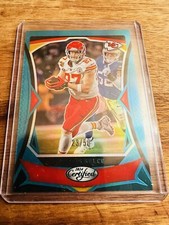 2024 Panini Certified Travis Kelce #92 Teal Mirror /50 SP Kansas City Chiefs