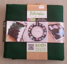 GREEN Felt By FELTABLES ECO FRIENDLY 100% Recycled NEW For Needle Felting 