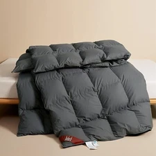 All Season Airluck Duck Feather Down Comforter Duvet Insert with Corner Tabs