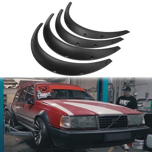 4PCS 4.5" Car Wide Body Kit Wheel Arch Fender Flares For 19851992