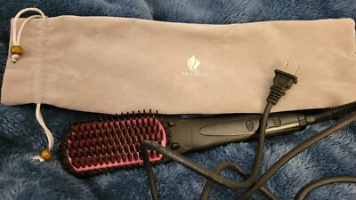 Miropure hair straightener brush Model s-102