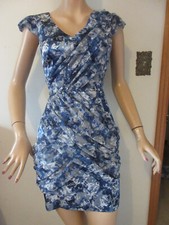 Guess Los Angeles Blue/Multi Dress Women's Size 0