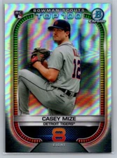 2021 Bowman #BTP-8 Casey Mize Bowman Scouts Top 100