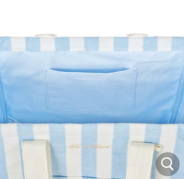 Starbucks korea 2024 Starbucks multi big terry bag winter