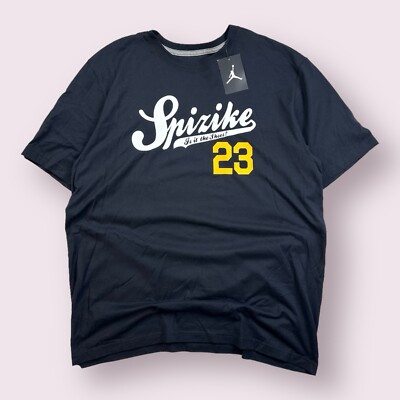 Vintage Nike Air Jordan Spizike 23 Graphic Shirt Size XL 2012 NWT