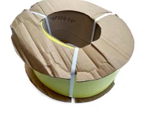 MB512 23000 FT.  Plastic Strap - Yellow 5mm Wide .018 Thick NEW FREE FAST SHIP