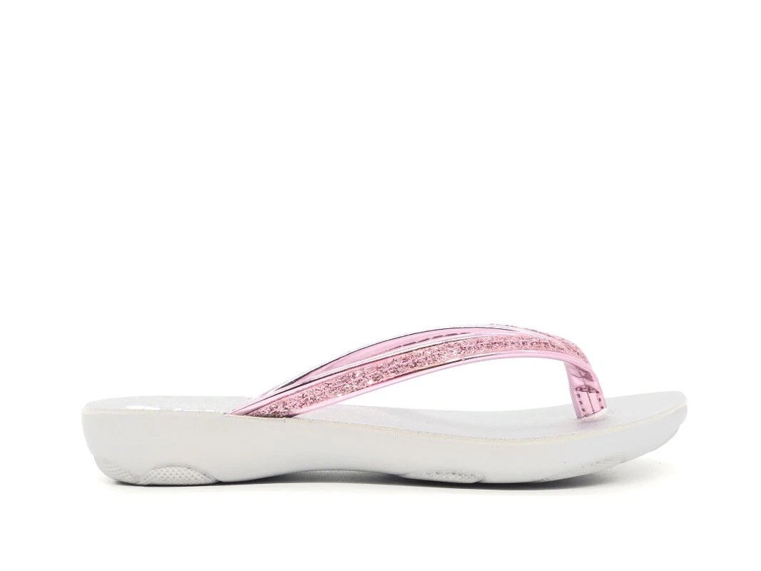 INBLU Ciabatta infradito bambina rosa con glitter eBay