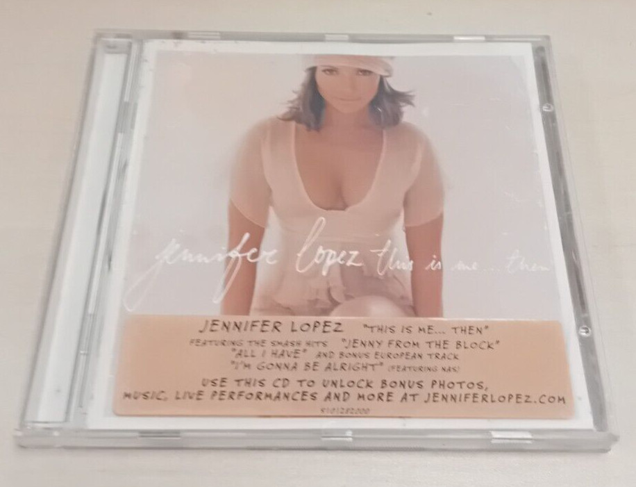 MUSIC CD ALBUM This Is Me...Then [Bonus Track] by Jennifer Lopez (CD, 2002)
