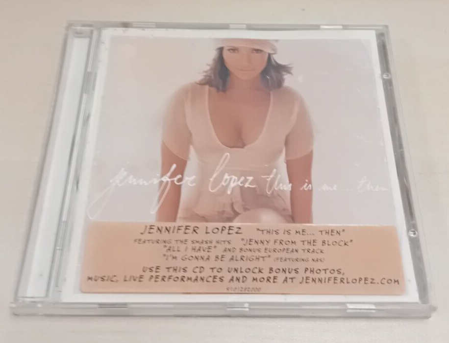 MUSIC CD ALBUM This Is Me...Then [Bonus Track] by Jennifer Lopez (CD, 2002)