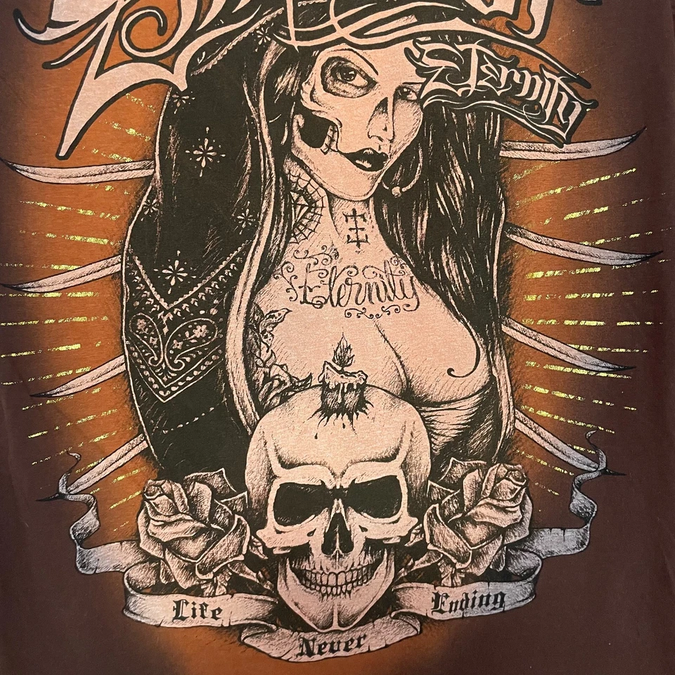 Camisa Para Hombre Marrón Gótica Sexy Niña Emperador Eternidad - Exuda Confianza y Estilo Foto 2 de 4