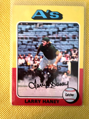 1975   TOPPS # 626 LARRY HANEY  C