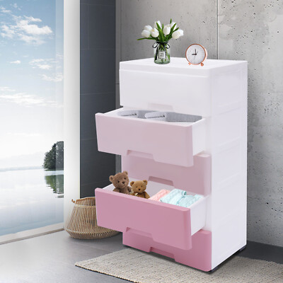 white dresser with pink drawers Woodpeckers Furniture and Mattress 6 Drawer Dresser Double Dresser,?White &  Pink