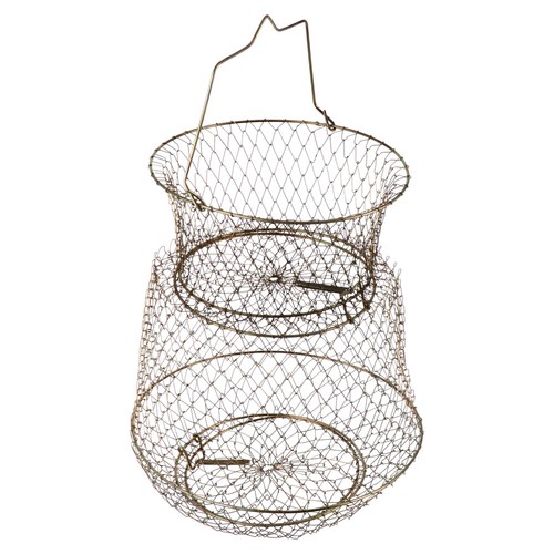 Holding Multiple Fish Wire Mesh Cage Shrimp Outdoor Fishing Trap Net - Picture 11 of 12