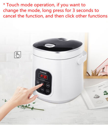 2L Rice Cooker 12v-24V/ 220v Car & Home or Truck & Home Dual Use Rice Cooker - Picture 8 of 15