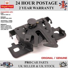 Bonnet Hood Lock Catch Genuine RENAULT Fits Captur Clio IV Trafic III Zoe