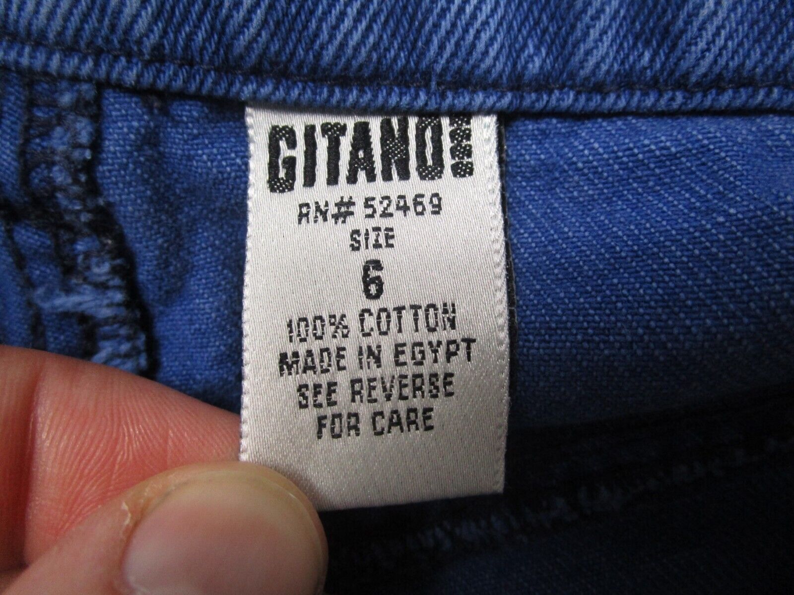 Gitano Jeans Womens 6 Blue Denim Vintage Straight… - image 4