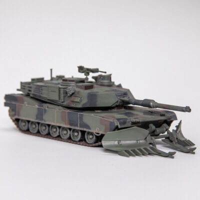 1/72 US M1A2SEP Abrams Main Battle Tank Model with Minesweeper New