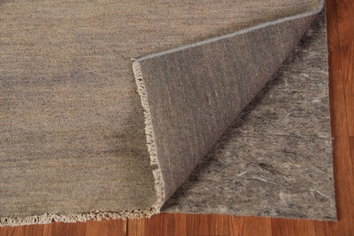 Elegant Handcrafted Gabbeh Solid Brown Wool Runner Rug - Limited Edition" 3x10 - Picture 7 of 16
