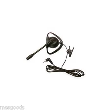 SpeakEasy 2.5mm Boom Mobile Headset Black Hands Free OVER THE EAR with Mic