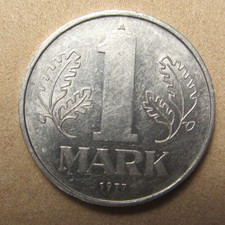 DDR 1 Mark Aluminium 1977 Very Nice
