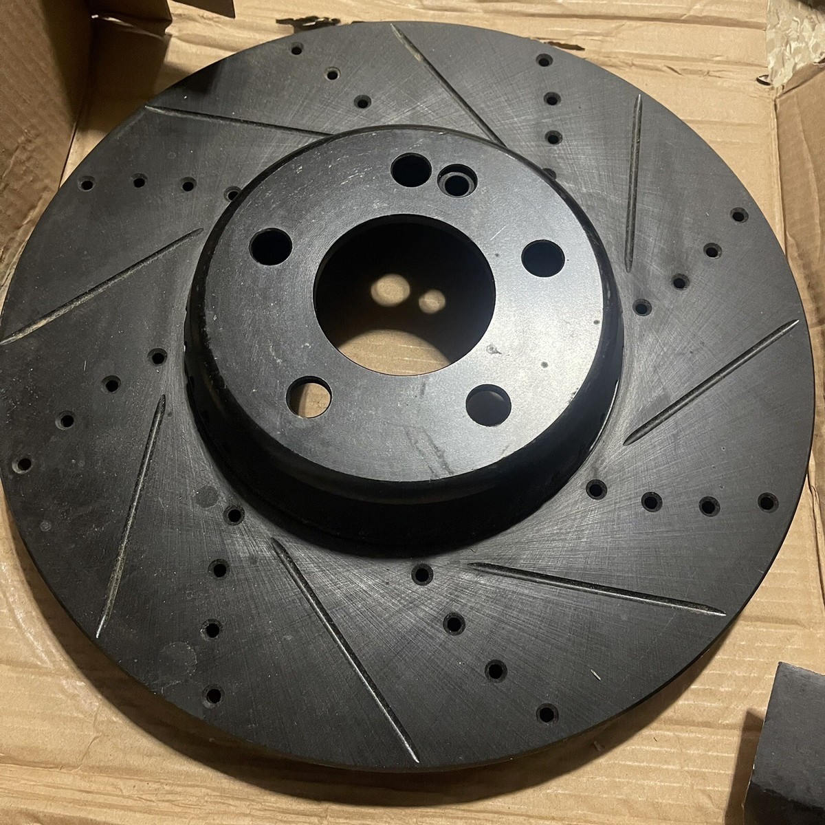 R1 Concepts ELINE Series Front Rear Drilled And Slotted - View #10