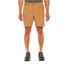 Eddie Bauer Men's Ripstop Tech Short Brown Sugar Small