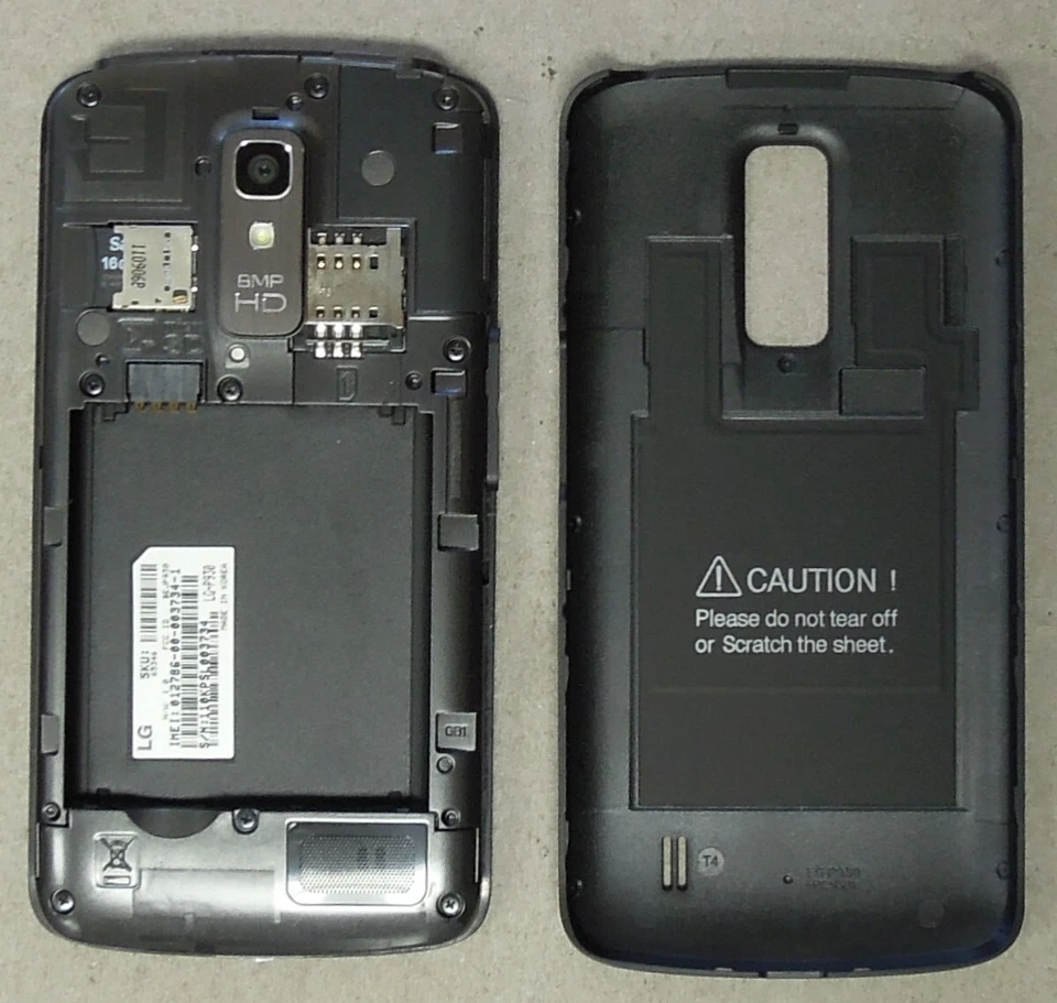 LG Nitro HD P930 AT&T Negro 0418-04M Foto 2 de 4