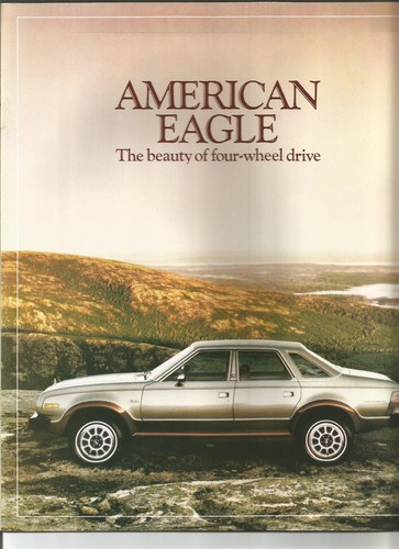 Original 1980 AMC Eagle Dealer  Sales Brochure