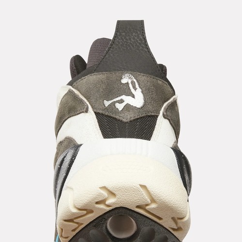 Herren Reebok Shaqnosis Retro Basketballschuhe Größe 15 gewaschen schwarz weiß 100230334 - Bild 5 von 24