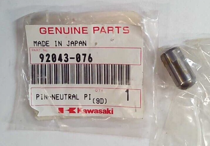 user_2f080752　2点 NOS Kawasaki Neutral Positioning Pin 74-76 KX125 73-75 F11 75-79