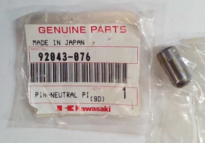 NOS Kawasaki Neutral Positioning Pin 74-76 KX125 73-75 F11 75-79