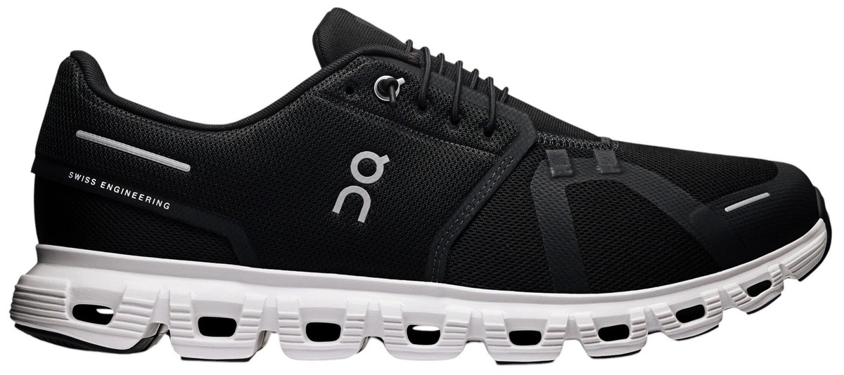 Men's On Brand Black/White Shoes Cloud 6 OC Running Sneakers NEW