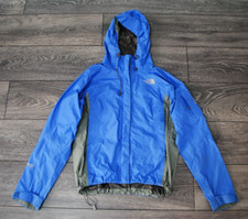 WOMENS MEDIUM THE NORTH FACE LIGHTWEIGHT WATERPROOF AND BREATHABLE JACKET BLUE