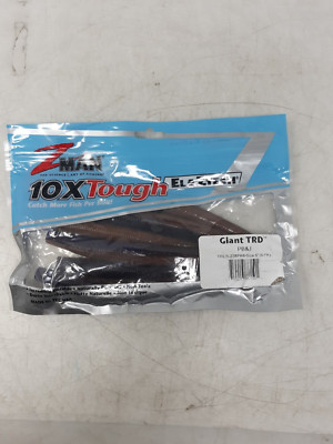 Z-Man Giant TRD PB&J 6'' Soft Plastic Fishing Baits 6-Pack TRL6-238PK6