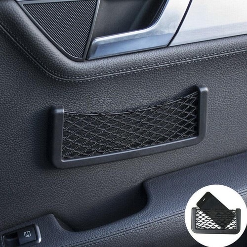 1Pcs Car Van Truck Net Mesh Storage Bag Pocket Elastic Net Phone Wallet Holder - Bild 3 von 11