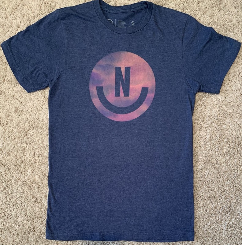 NEFF Men’s Size Small Unisex T-Shirt Smiley Face Tee Smile