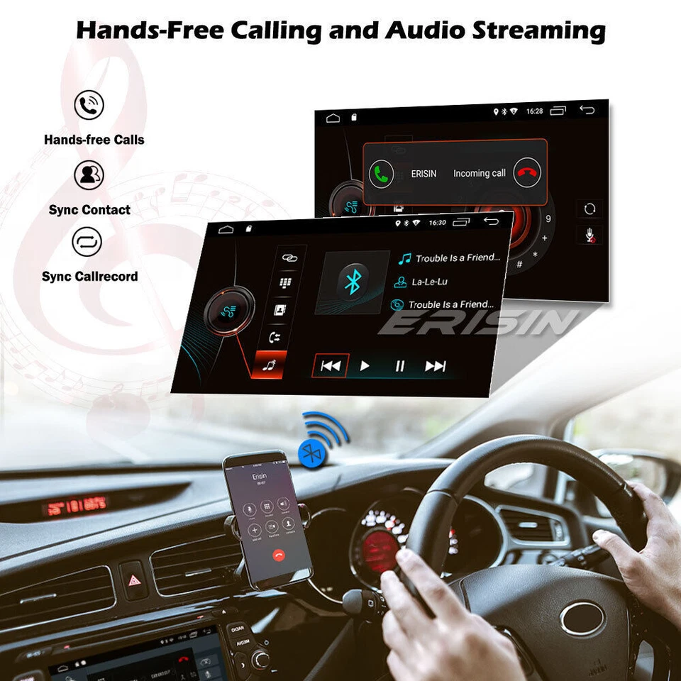 9" Android 10.0 Autoradio GPS DTV Für VW Passat CC Tiguan Golf 5/6 Caddy T5 Seat - Bild 3 von 4