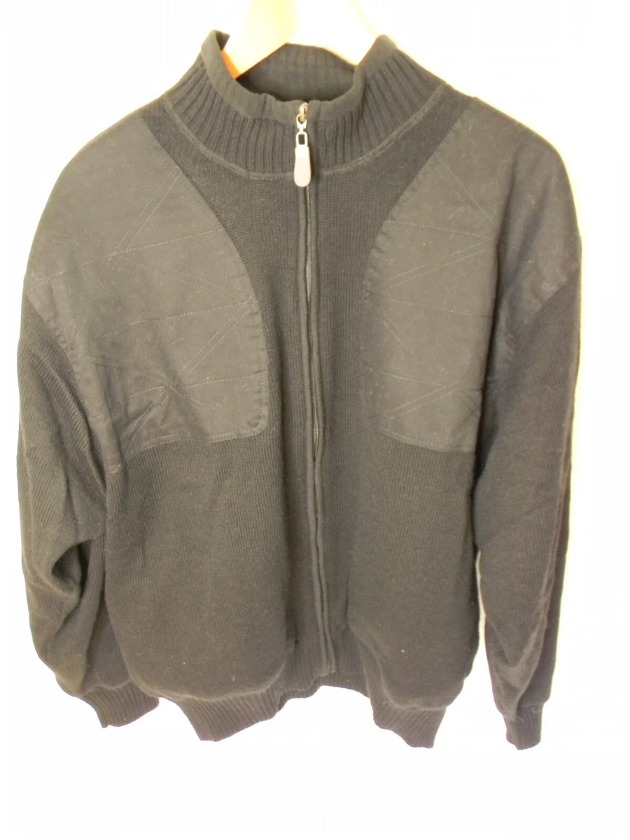Mens wool shooting sweater top
