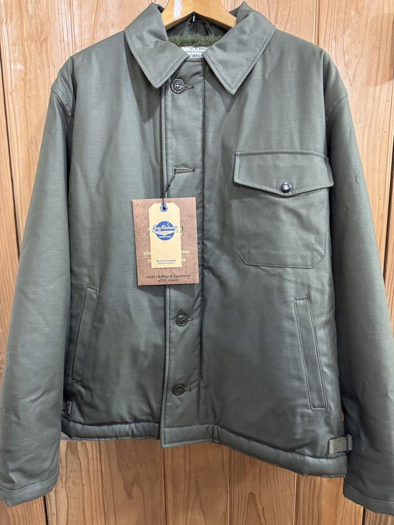 Buzz Rickson'S A-2 Deck U.S. Navy Jacket L _#bz339