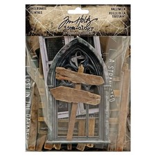 Tim Holtz  BASEBOARDS  Halloween  Idea-ology