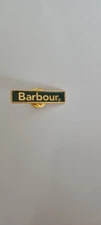 BARBOUR GENUINE PIN BADGE   X  1 NEW  .